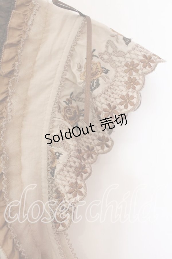 画像4: PINK HOUSE / ロココレース使いベスト  ブラウン O-25-12-15-034-LO-TO-OW-OS (4)