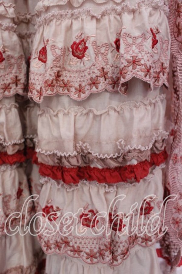 画像3: PINK HOUSE / ロココレース使いスカート  ピンク O-25-12-15-035-LO-SK-OW-OS (3)