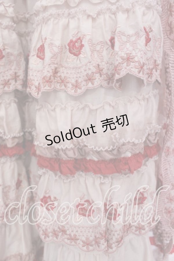 画像3: PINK HOUSE / ロココレース使いスカート  ピンク O-25-12-15-035-LO-SK-OW-OS (3)