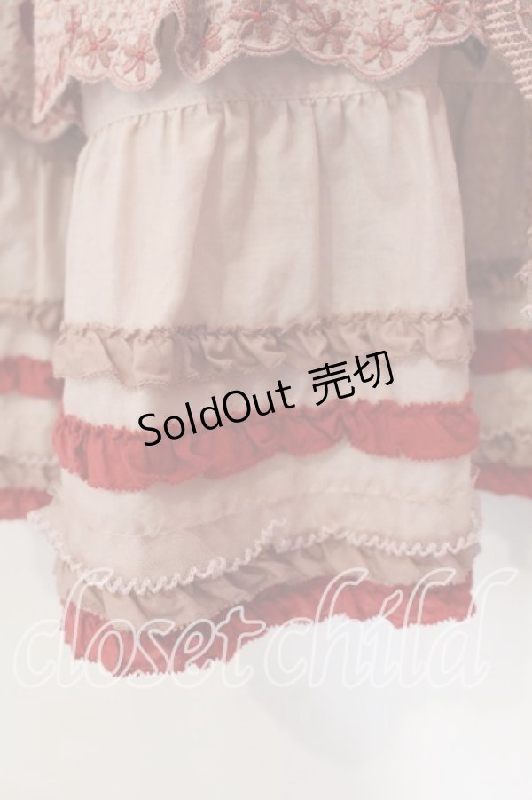 画像4: PINK HOUSE / ロココレース使いスカート  ピンク O-25-12-15-035-LO-SK-OW-OS (4)