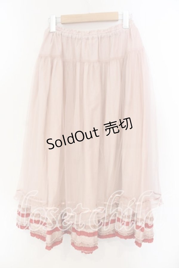 画像5: PINK HOUSE / ロココレース使いスカート  ピンク O-25-12-15-035-LO-SK-OW-OS (5)