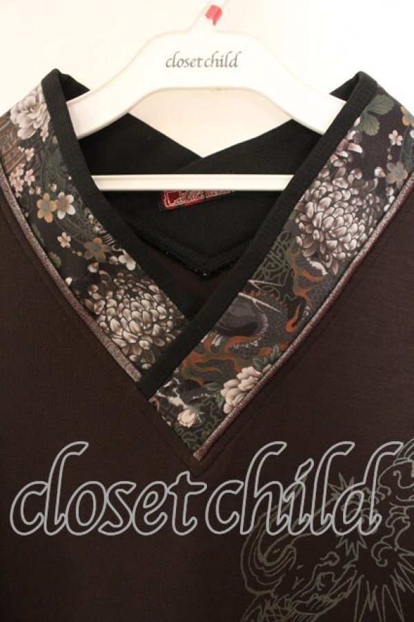 画像3: Qutie Frash / Aラインインナーチュニック  ブラウン O-25-12-15-039-QU-TO-OW-OS (3)