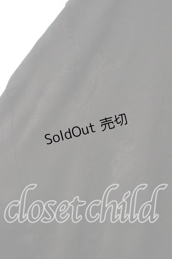 画像4: Qutie Frash / 着物カーデ  ブラック O-25-12-15-041-QU-TO-OW-OS (4)