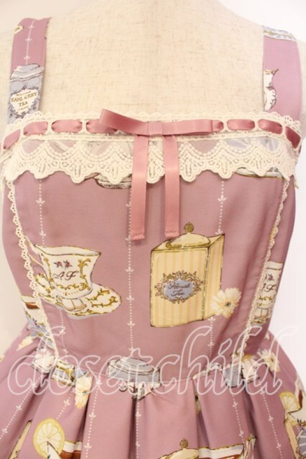 画像2: axes femme kawaii / ティータイムジャンスカ M ピンク O-25-12-15-047-AX-OP-OW-OS (2)