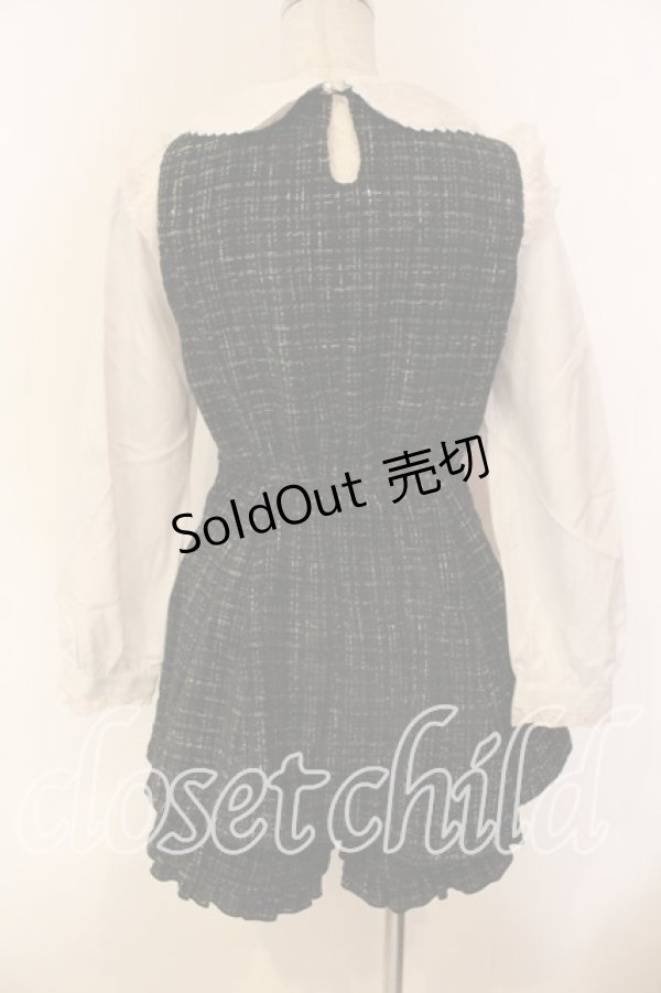 画像4: LIZ LISA / ツイードセットアップ  クロ O-25-12-15-052-LO-OP-OW-OS (4)