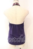 画像4: Qutie Frash / ベルト付きホルターキャミ  パープル O-25-12-15-058-QU-TO-OW-OS (4)