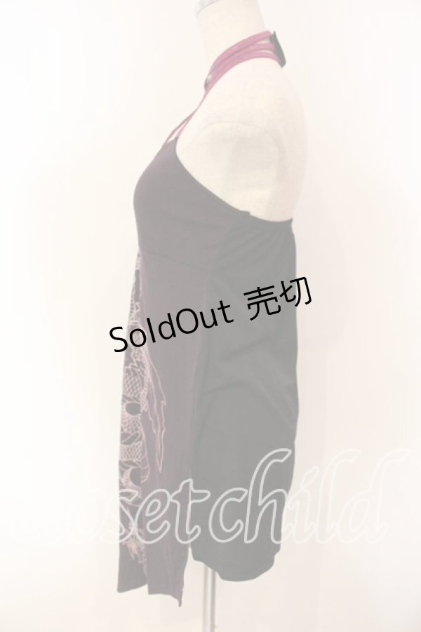 画像3: Qutie Frash / クロスホルターキャミソール  パープル O-25-12-15-062-QU-TO-OW-OS (3)