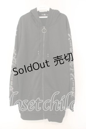 画像: NieR Clothing / 【裏地防寒フリースZIP OUTER】 パーカー  ブラック O-25-12-15-071-PU-TO-IG-OS