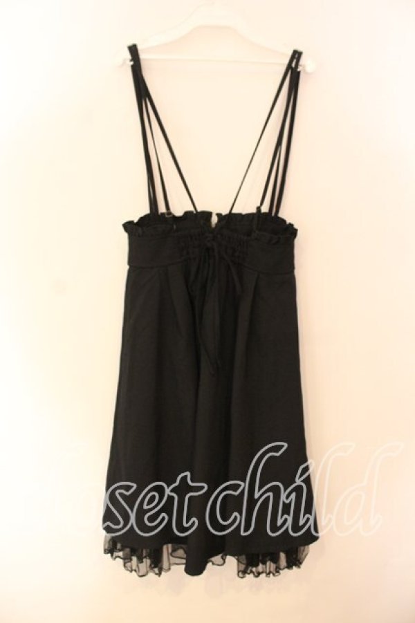 画像2: axes femme / サス付フロントファスナースカート  クロ O-25-12-15-010-AX-SK-IG-OS (2)