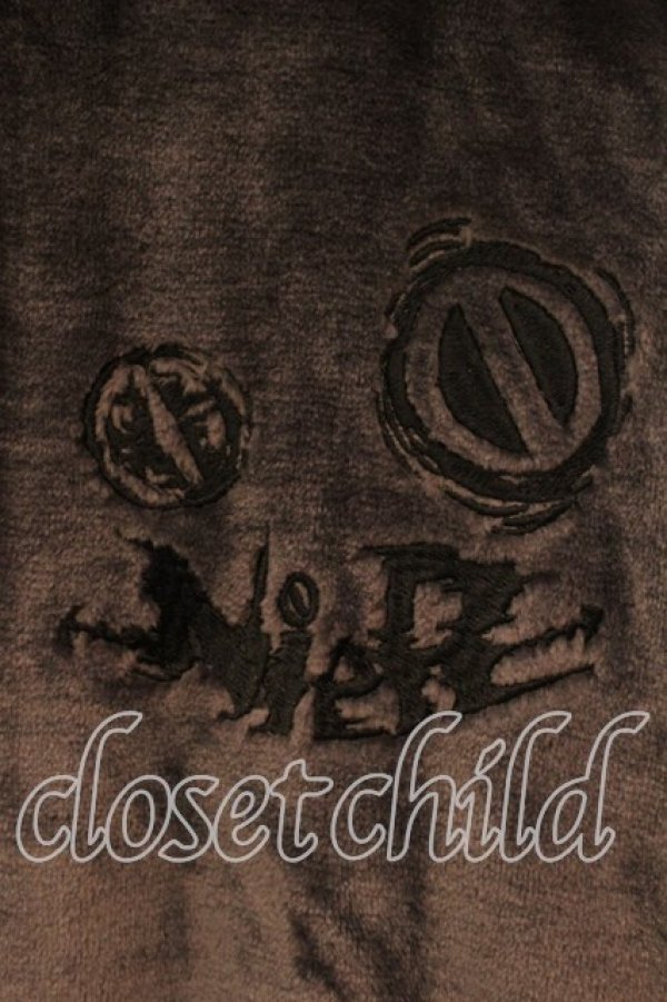 画像2: NieR Clothing / DARK GRAYパーカー《全刺繍DESIGN》  グレー O-25-12-15-075-PU-TO-IG-OS (2)