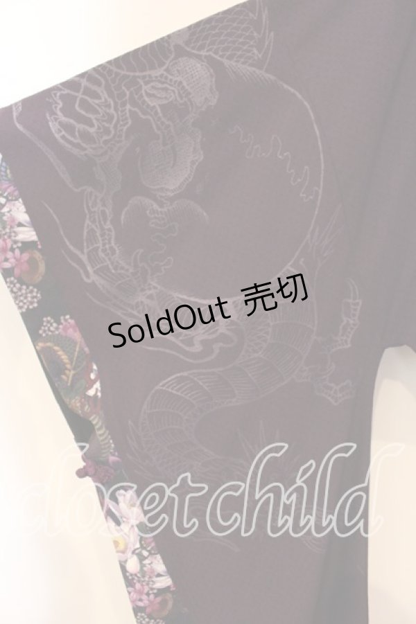 画像3: Qutie Frash / 着物ショートカーディガン  パープル O-25-12-15-080-QU-TO-OW-OS (3)