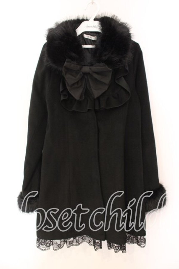 画像1: LilyMerry / コート M クロ O-25-12-15-012-0-CO-OW-OS (1)