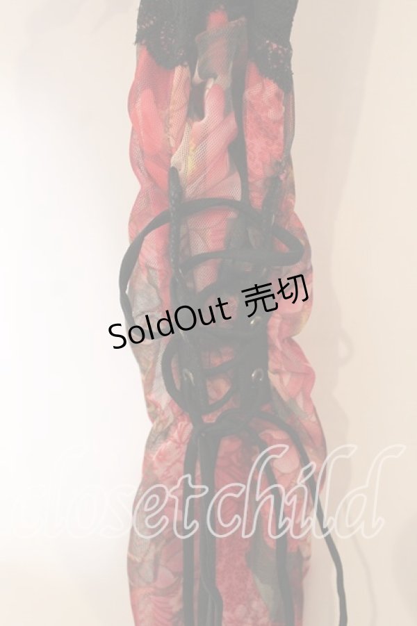 画像3: Qutie Frash / 和柄レッグパンツ  ピンク O-25-12-15-086-QU-PA-OW-OS (3)