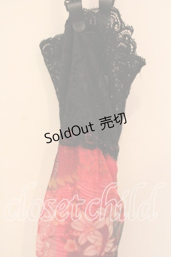 画像4: Qutie Frash / 和柄レッグパンツ  ピンク O-25-12-15-086-QU-PA-OW-OS (4)