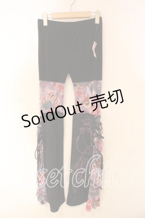 画像: Qutie Frash / インナーパンツ  ブラック×ピンク O-25-12-15-087-QU-PA-OW-OS