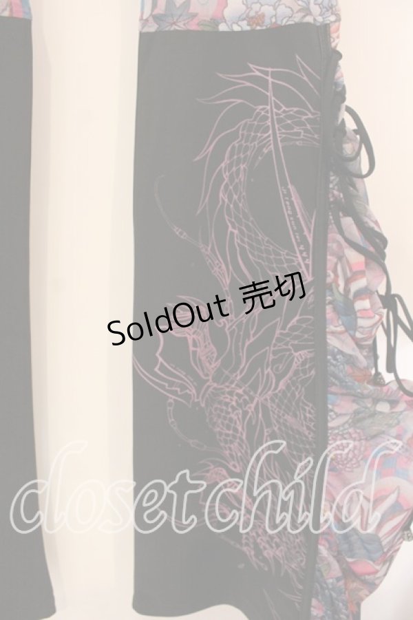 画像5: Qutie Frash / インナーパンツ  ブラック×ピンク O-25-12-15-087-QU-PA-OW-OS (5)