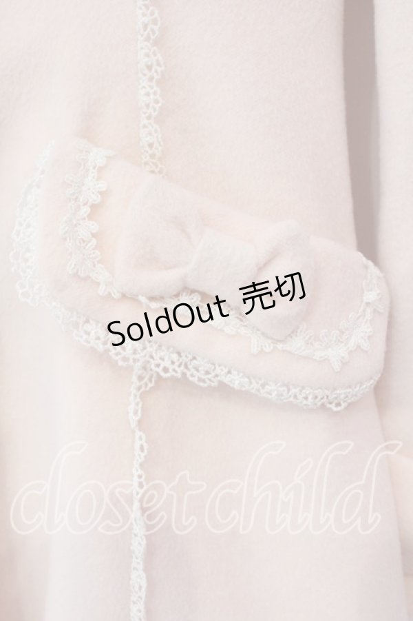 画像2: DearMyLove / バックティアード丸襟コート M ピンク O-25-12-15-013-EL-CO-OW-OS (2)
