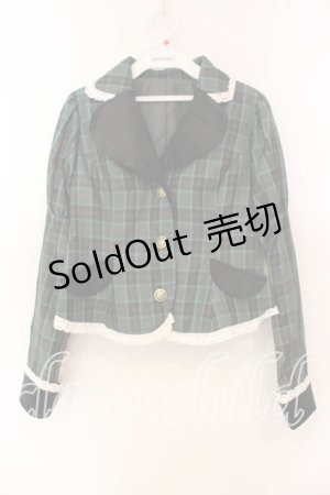 画像: Eri Aino's collaboration / シャーロットの水曜日 ジャケット S グリーン O-25-12-15-018-0-JA-OW-OS