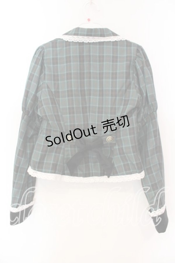 画像3: Eri Aino's collaboration / シャーロットの水曜日 ジャケット S グリーン O-25-12-15-018-0-JA-OW-OS (3)