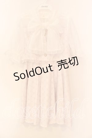 画像: Rojita / BIGリボンRJモノグラムワンピース F ピンク O-25-12-15-023-LO-OP-OW-OS