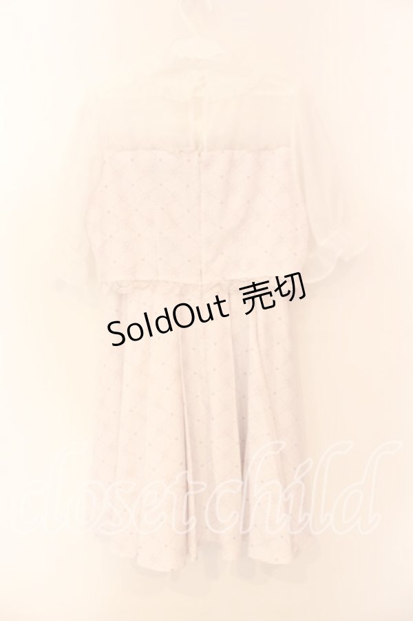 画像3: Rojita / BIGリボンRJモノグラムワンピース F ピンク O-25-12-15-023-LO-OP-OW-OS (3)