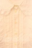 画像2: BABY,THE STARS SHINE BRIGHT / 王冠レースの袖ピンタックブラウス  シロ O-25-12-15-026-BA-BL-IG-OS (2)