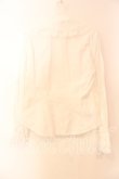画像4: BABY,THE STARS SHINE BRIGHT / 王冠レースの袖ピンタックブラウス  シロ O-25-12-15-026-BA-BL-IG-OS (4)