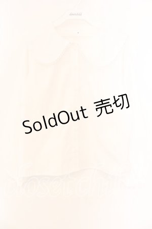 画像: merry jenny / ピコレースリボンブラウス  シロ O-25-12-15-027-LO-BL-IG-OS