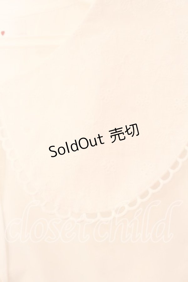 画像2: merry jenny / ピコレースリボンブラウス  シロ O-25-12-15-027-LO-BL-IG-OS (2)