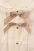 画像2: LIZ LISA / ダブルリボンブラウス  シロ×ピンク O-25-12-15-028-LO-BL-OW-OS (2)