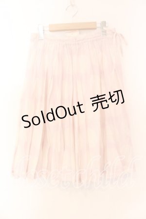 画像: Franche Lippee / 水玉プリーツスカート  ピンク O-25-12-15-029-LO-SK-IG-OS