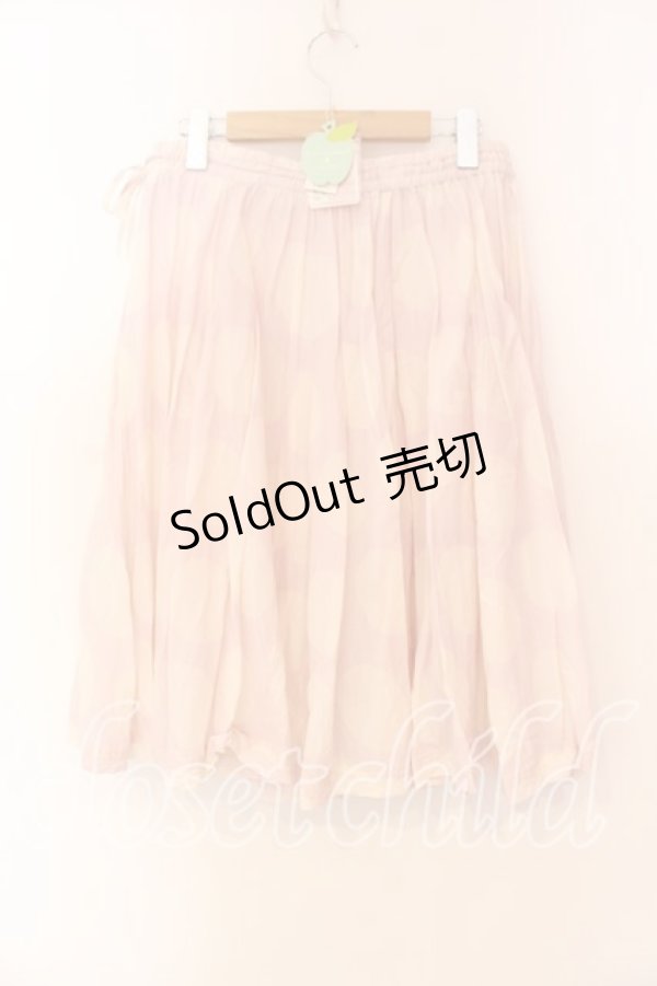 画像2: Franche Lippee / 水玉プリーツスカート  ピンク O-25-12-15-029-LO-SK-IG-OS (2)