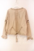 画像5: PINK HOUSE / ケミカルレース使いブラウス  ブラウン系 O-25-12-15-031-LO-BL-OW-OS (5)