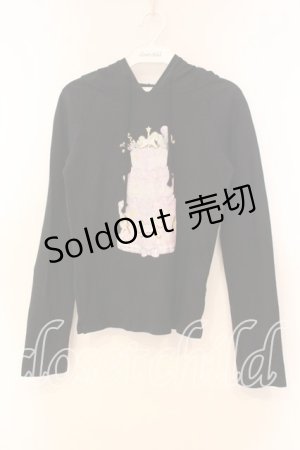 画像: Angelic Pretty / Decoration Dreamフード付カットソー  クロ O-25-12-16-046-AP-TO-IG-OS