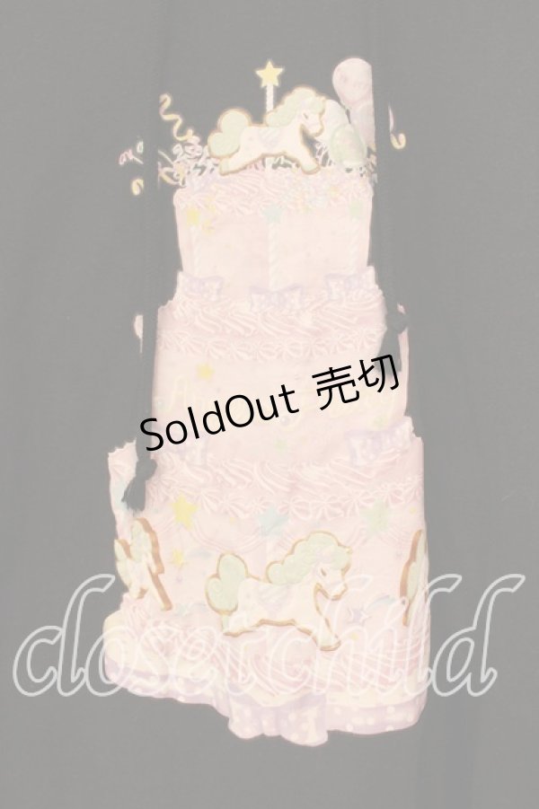 画像2: Angelic Pretty / Decoration Dreamフード付カットソー  クロ O-25-12-16-046-AP-TO-IG-OS (2)