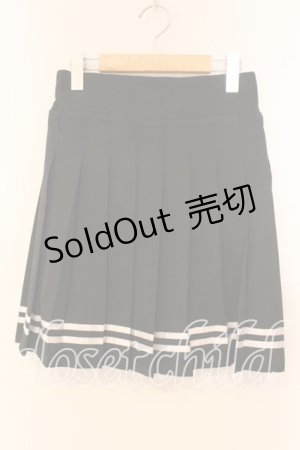 画像: MA*RS / ラインプリーツスカート  クロ O-25-12-16-052-EL-SK-IG-OS