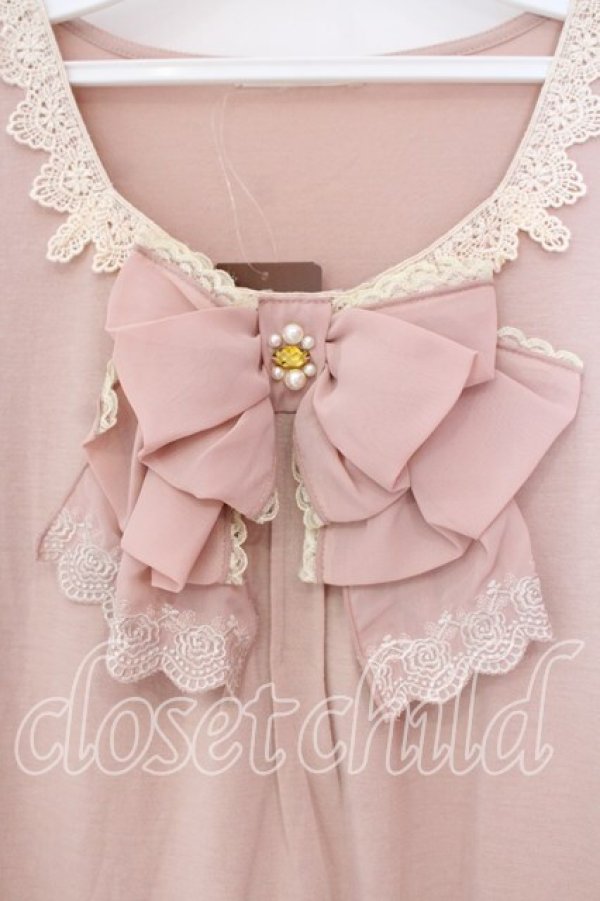 画像2: axes femme / bigリボンプルオーバー M ピンク O-25-12-16-054-AX-TO-IG-OS (2)