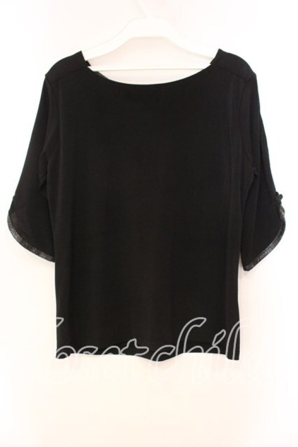 画像3: Qutie Frash / 5部丈インナーT  ブラック O-25-12-16-004-QU-TO-OW-OS (3)