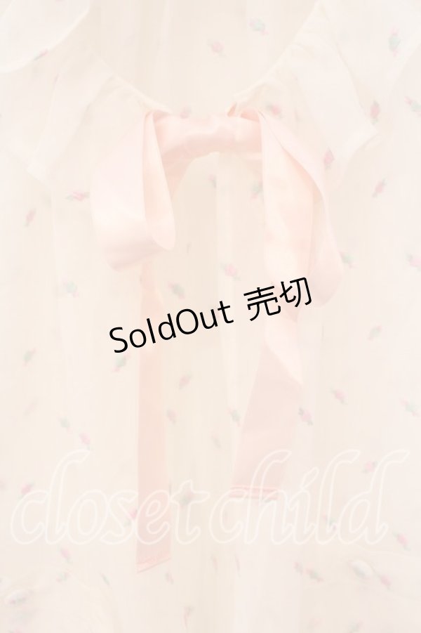 画像3: Katie / LOVE IN KATIE ハート刺繍パフボレロ  オフシロ O-25-12-16-073-LO-TO-IG-OS (3)