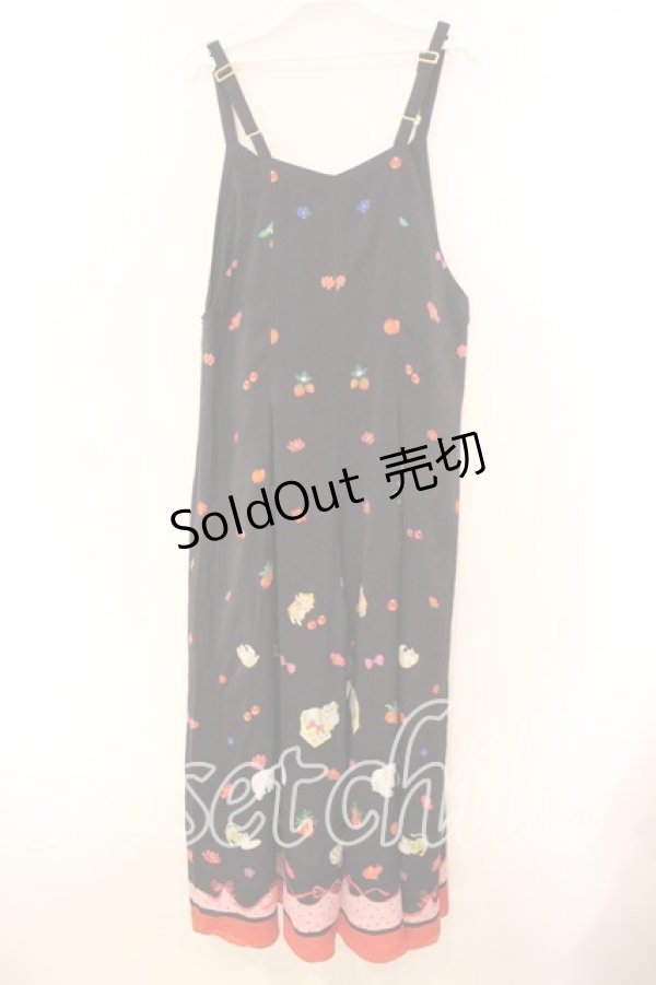 画像3: Franche Lippee / いたずらねこつなぎ  ネイビー O-25-12-16-076-LO-OP-IG-OS (3)