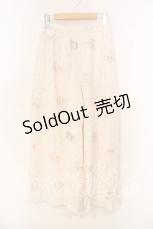 画像: Franche Lippee / モケモケねこのたっぷりパンツ Ｍ ミルク O-25-12-16-078-LO-PA-IG-OS