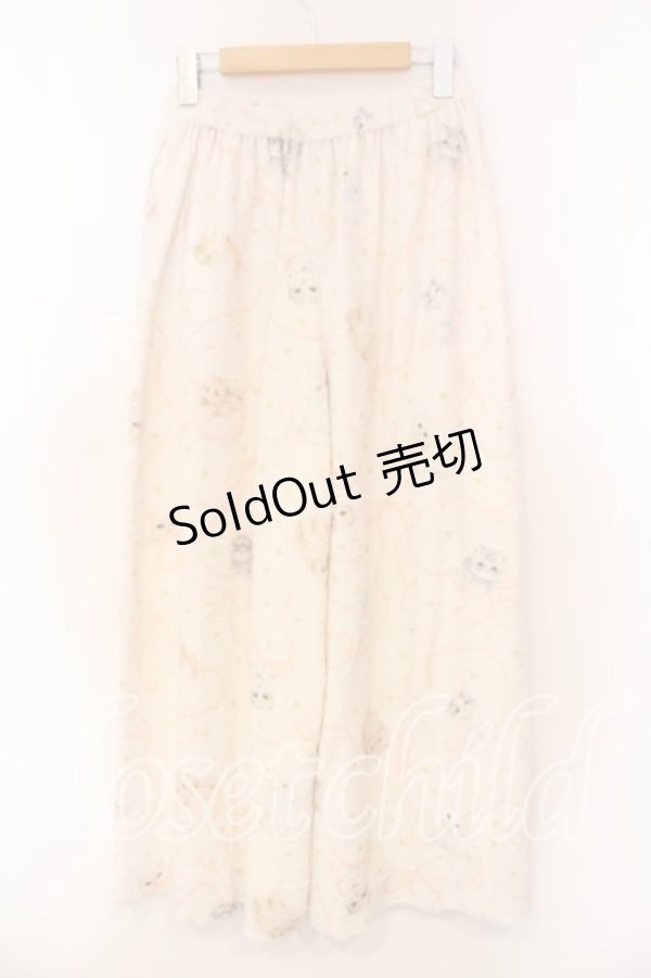 画像3: Franche Lippee / モケモケねこのたっぷりパンツ Ｍ ミルク O-25-12-16-078-LO-PA-IG-OS (3)