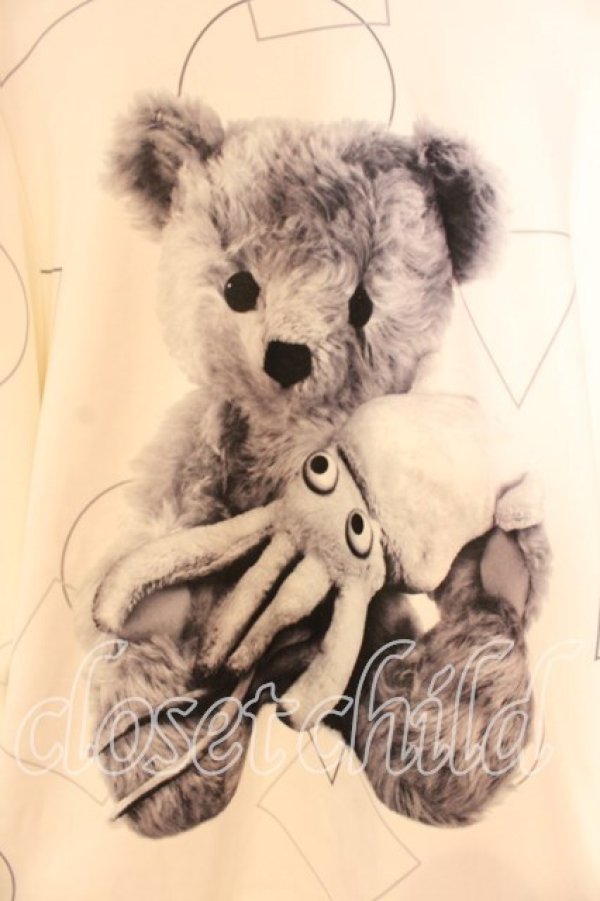 画像2: TRAVAS TOKYO / いかさんコラボパーカー  ホワイト O-25-12-16-079-PU-TO-IG-OS (2)