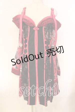 画像: Qutie Frash / オフショル着物カーディガン  ピンク O-25-12-16-082-QU-TO-IG-OS