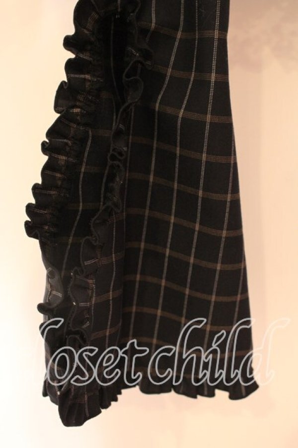 画像3: MARBLE / 姫袖用ショート丈モダンジャケット  ネイビーチェック O-25-12-16-087-GO-JA-IG-OS (3)