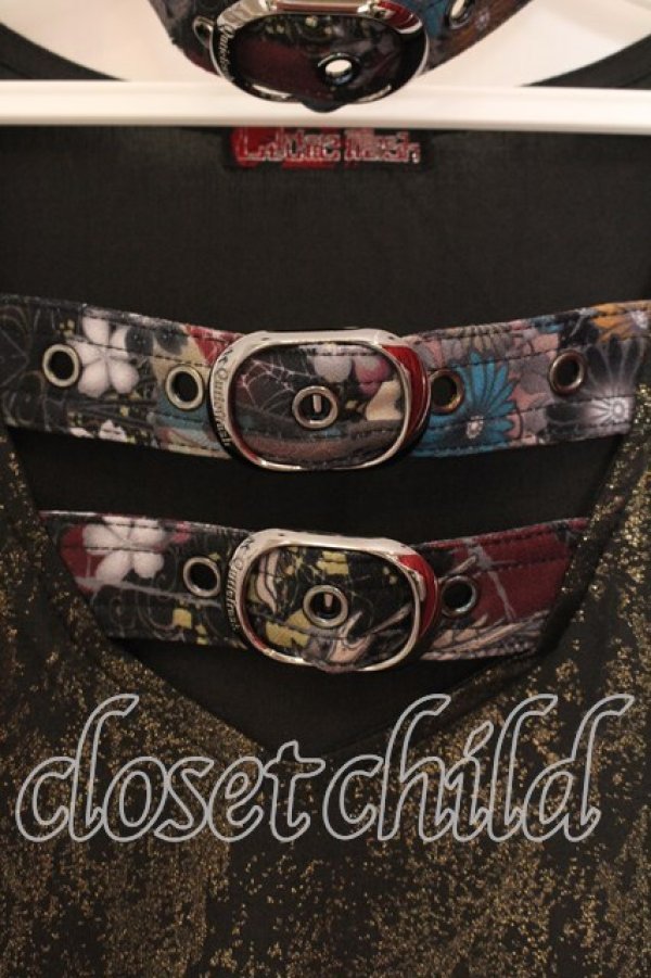 画像2: Qutie Frash / ベルトタンク  ゴールド O-25-12-16-008-QU-TO-OW-OS (2)