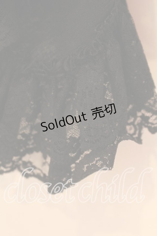 画像4: Qutie Frash / キャミワンピ  ブラック×レッド O-25-12-16-001-QU-OP-OW-OS (4)