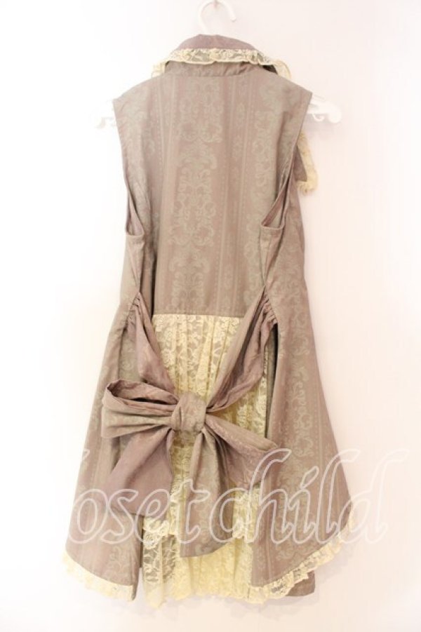 画像4: h.NAOTO / VAPOR VEST  ベージュ O-25-12-16-012-HN-TO-IG-OS (4)