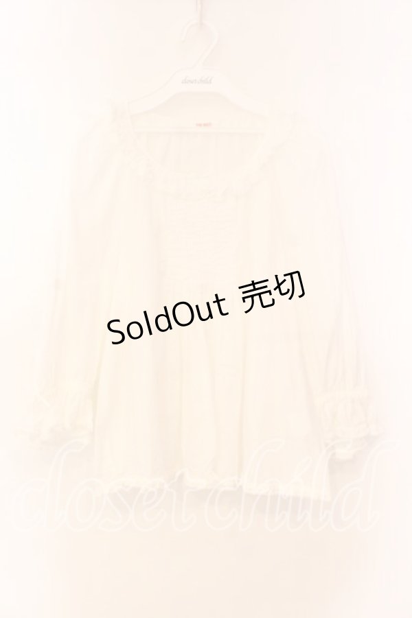 画像1: PINK HOUSE / ローンブラウス  シロ O-25-12-16-013-LO-BL-IG-OS (1)