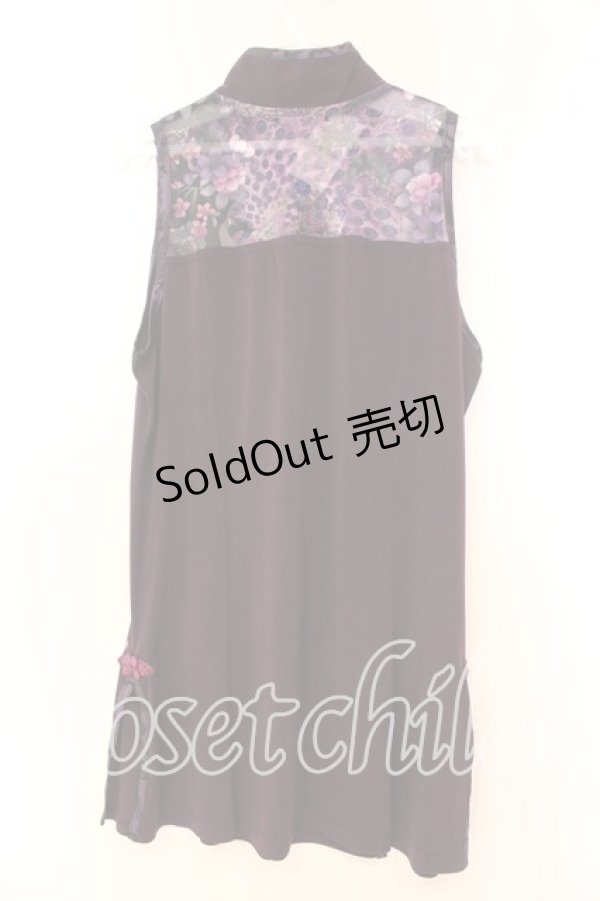 画像4: Qutie Frash / スリットタンク  パープル O-25-12-16-002-QU-TO-OW-OS (4)